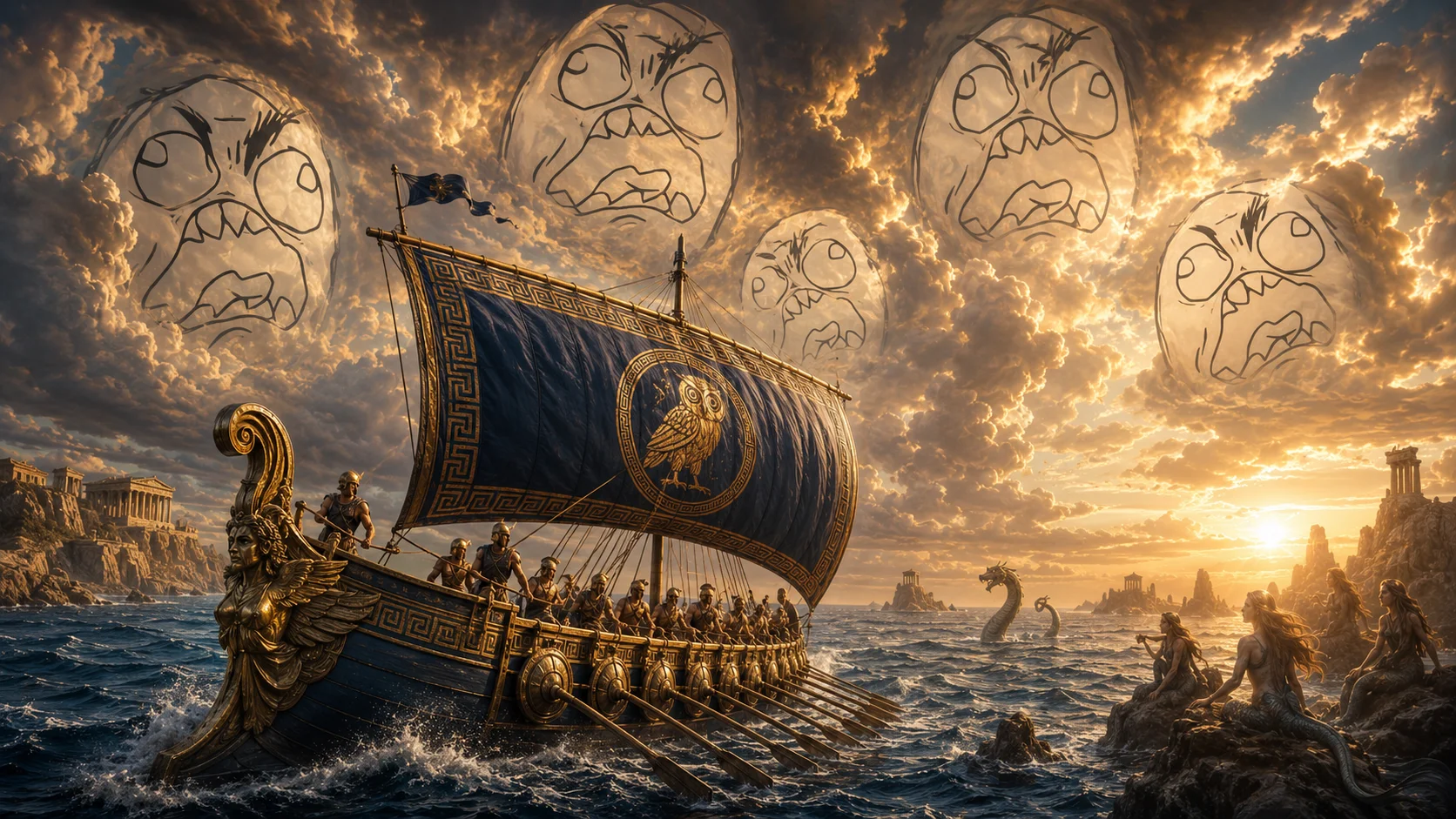 Enlightened EU Meets the Backward Greek Pirates Who Don't Want to Sink Their Ships for Sanctions Virtue