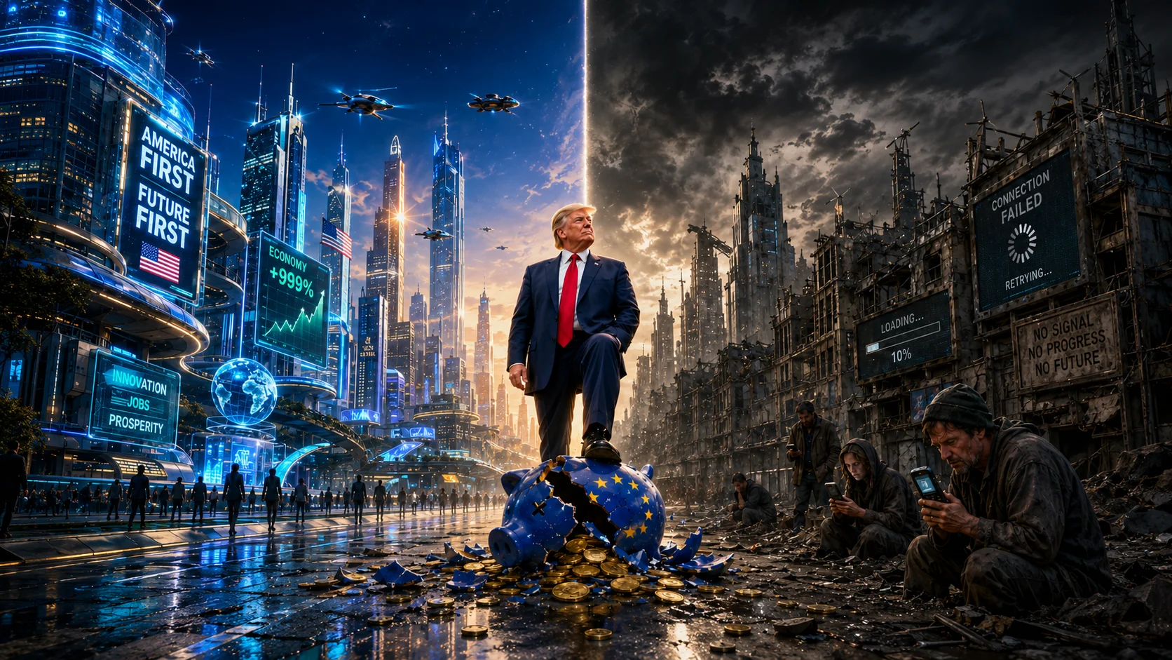 Trump About To Open the EU Piggybank Audit