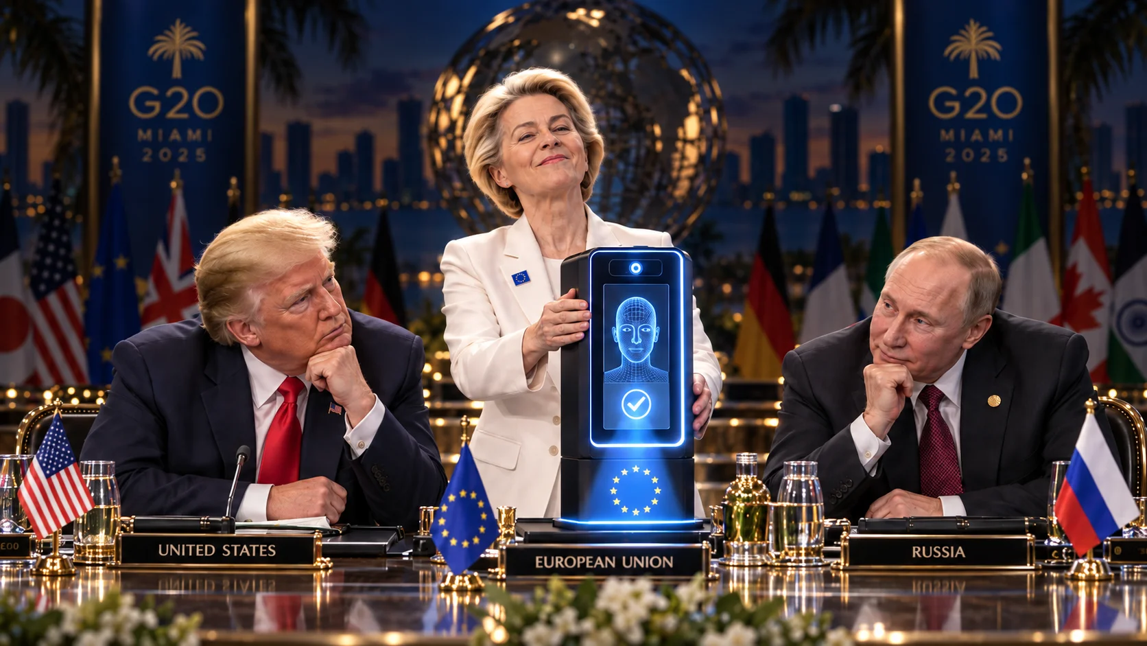 Trump Invites Putin to G20, Presumably to Discuss Protecting Children From the Internet