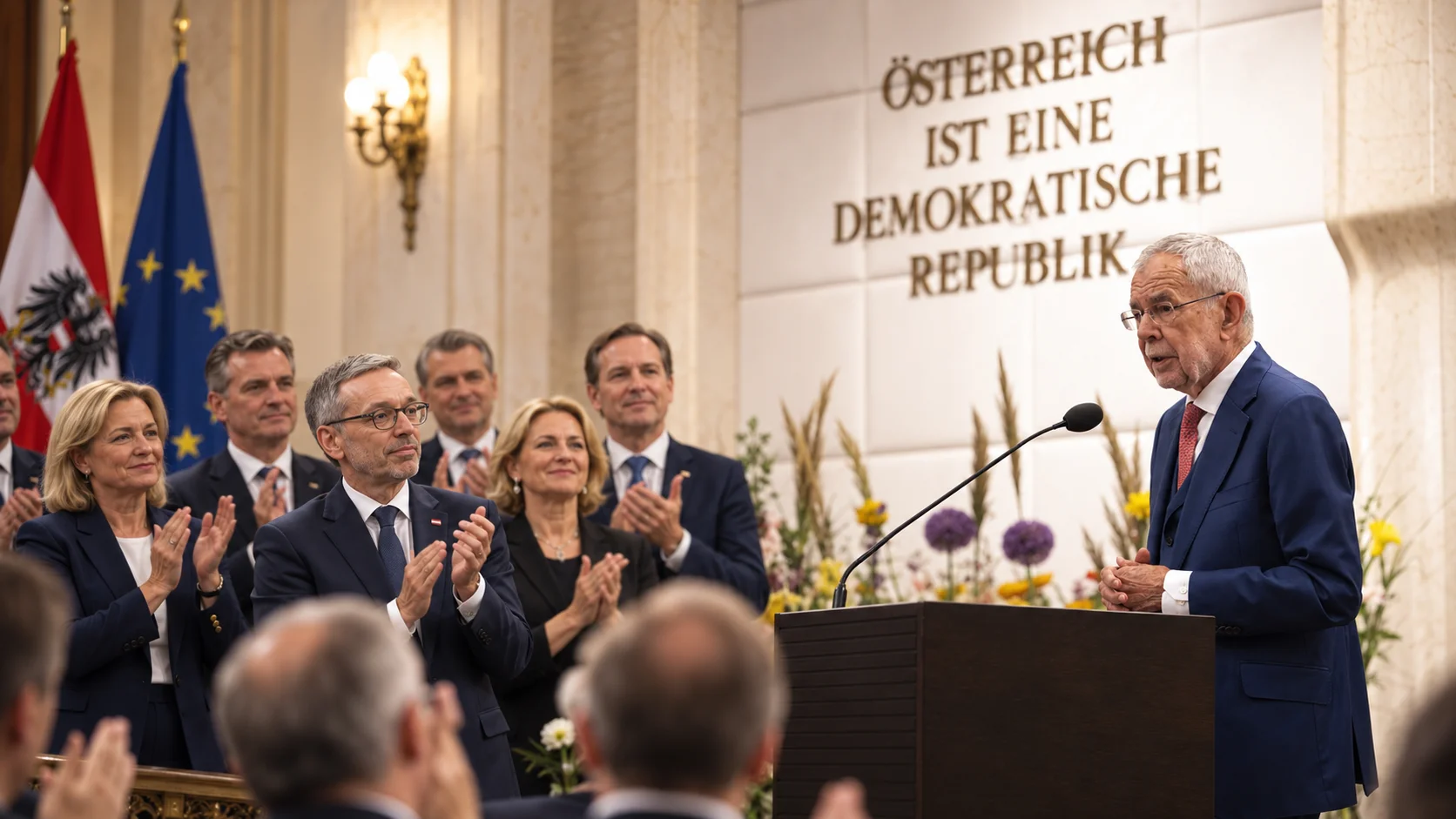 Van der Bellen Lends His Voice to Kickl’s Freedom Party
