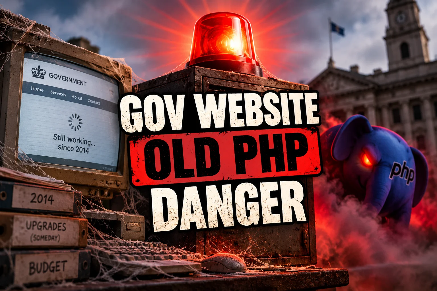 PHP2Shell: Even the Cybersecurity Agency Took Its Website Offline