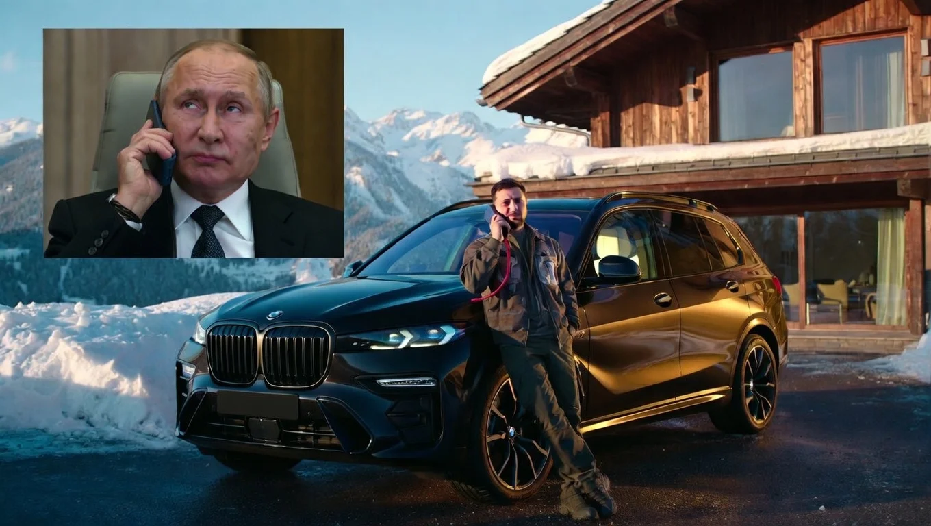 Zelenski Phones Putin: “Keep the Bombs Coming - War Is Good for Business!”
